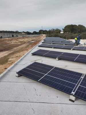Impianto fotovoltaico da 15 kW in via Monteroni Lecce_3